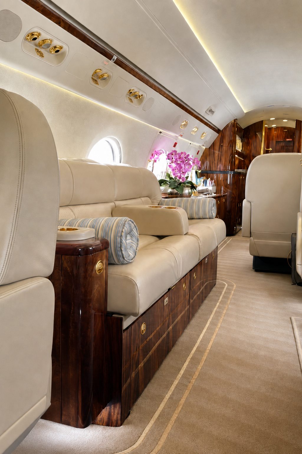 Aquarius Lux first-class cabin fragrance collection