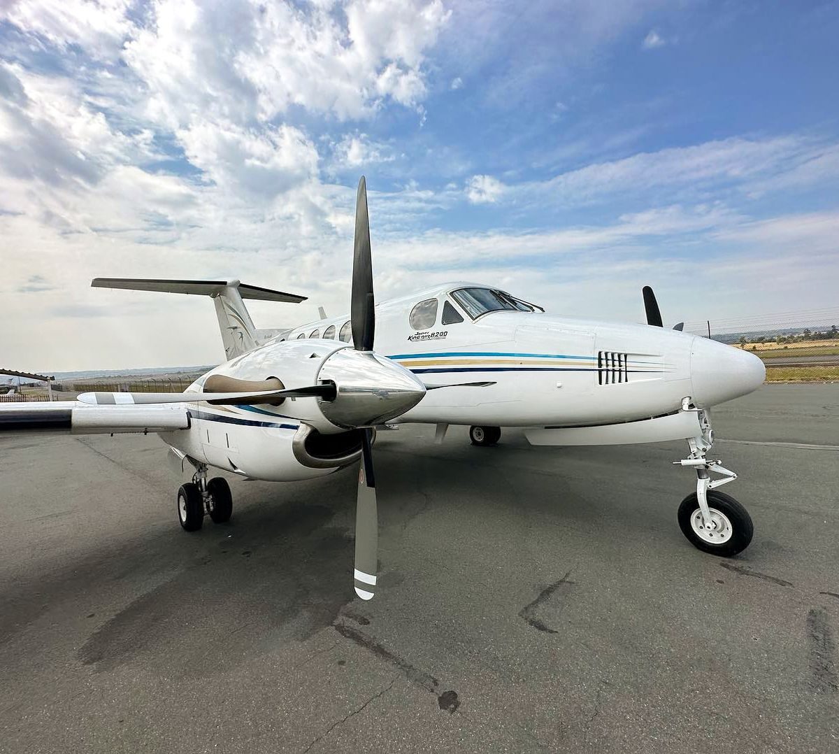 King Air turboprop aircraft detailing in South Florida